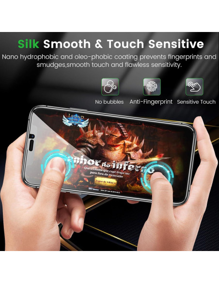 Pack 3 Protectores de Pantalla Privados y Lente iPhone 11 Pack 3 Protectores de Pantalla Privados y Lente iPhone 11