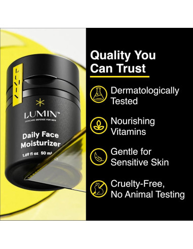Hidratante Facial Diario Lumin para Hombres 50ml - Niacinamida