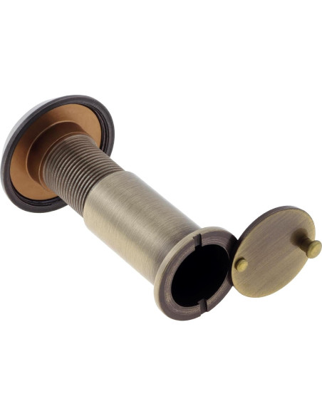 Mirador de Puerta de Latón HOJLKLD 200 Grados con Broca 16 mm