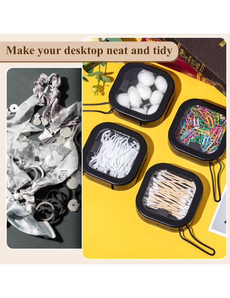 Organizador de Lazos para el Cabello Kathfly - 2 Piezas Negro Organizador de Lazos para el Cabello Kathfly - 2 Piezas Negro