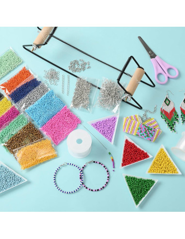 Kit de telar de cuentas MULTIONS 10566 PCS para joyería