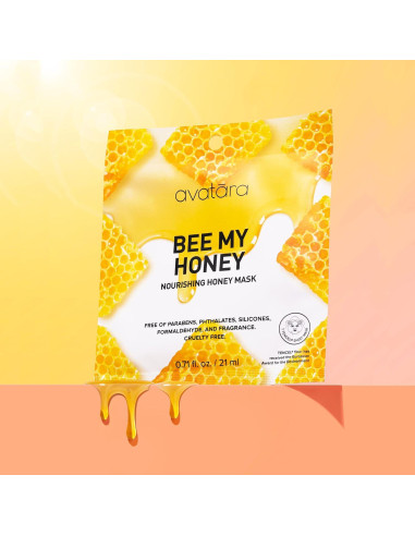 Set de 6 Máscaras Faciales Avatara - Hidratación Natural