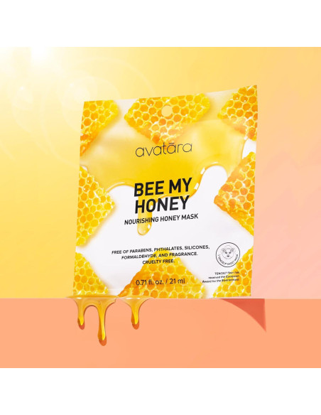 Set de 6 Máscaras Faciales Avatara - Hidratación Natural