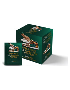 Toallitas de Limpieza para Zapatillas - Doble Textura 15 Unidades
