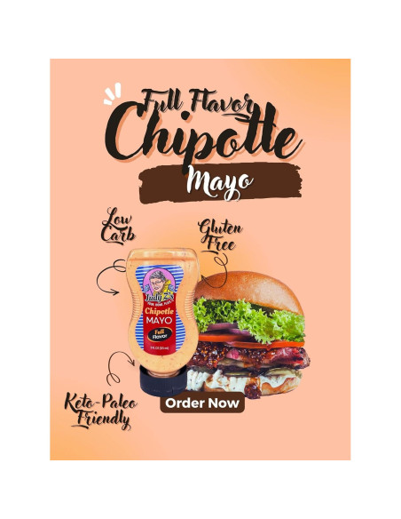 Mayonesa Chipotle Orgánica Judy Z 29.57 ml Sin Gluten