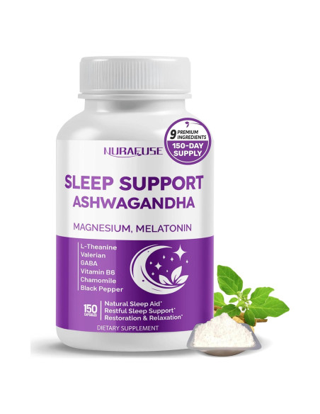 Suplemento Natural para el Sueño NURAFUSE 150 Cápsulas Suplemento Natural para el Sueño NURAFUSE 150 Cápsulas