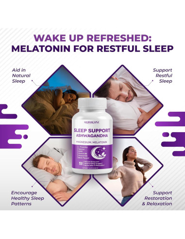 Suplemento Natural para el Sueño NURAFUSE 150 Cápsulas