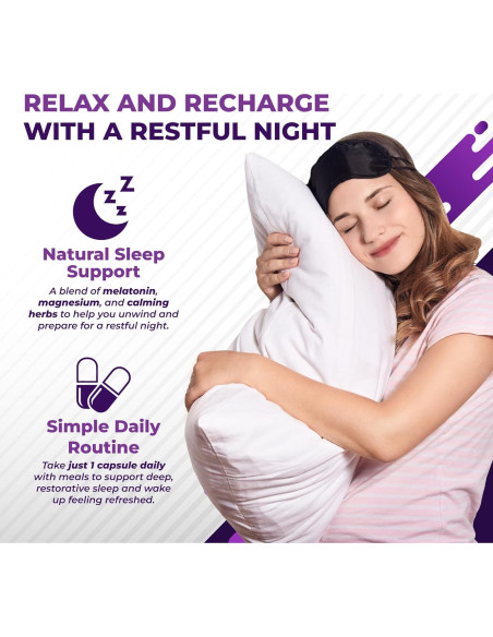 Suplemento Natural para el Sueño NURAFUSE 150 Cápsulas Suplemento Natural para el Sueño NURAFUSE 150 Cápsulas