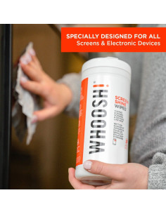 Toallitas Limpiadoras WHOOSH! Brillo de Pantalla 90 Unidades 2