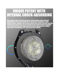 Absorbedor de Choque Shemior 15m Retráctil Seguridad 2