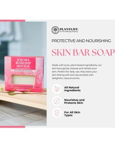 Jabón de Avena con Albaricoque Plantlife 127g - Hidratante 2