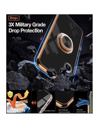 Funda para Sony Xperia 10 VI Hlgcokro con Soporte Magnético