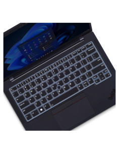 Cubierta de Teclado Silicona Negra para Lenovo ThinkPad 14"