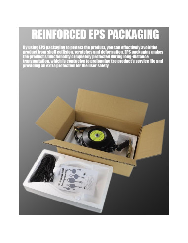 Absorbedor de Choque Shemior 15m Retráctil Seguridad