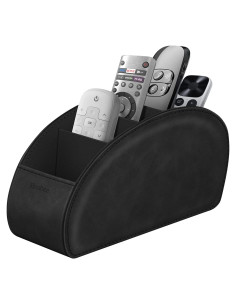 Soporte Organizador de Escritorio KENOBE 5 Compartimentos Negro