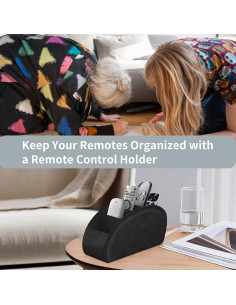 Soporte Organizador de Escritorio KENOBE 5 Compartimentos Negro 2