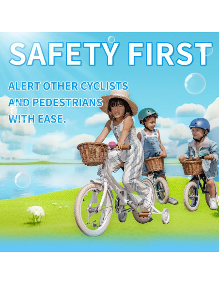 Timbre de Bicicleta TC TCBIERO 95dB | Sonido Fuerte | 4 Colores