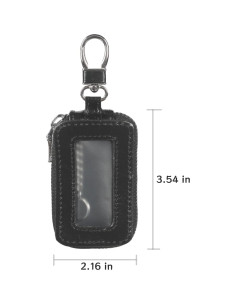 Funda de Llave de Coche Universal KAEZDD de Cuero Premium 2