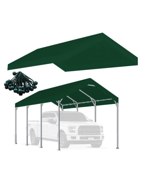 Cubierta de Reemplazo Rutile 600x300 cm Verde Impermeable