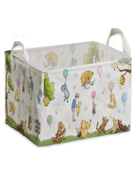Cesta de Almacenamiento Winnie Pooh 38x25x22 cm Impermeable