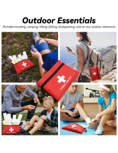 Bolsa de Primeros Auxilios Vacía Faylapa 20x14 cm 6 Pcs 2