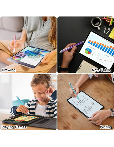 3 Stylus Pens CCIVV para Pantallas Táctiles - Punta 6mm