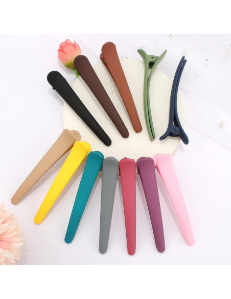 Clips para el Cabello YISSION 12 PCS Sin Marcas 7.87 cm