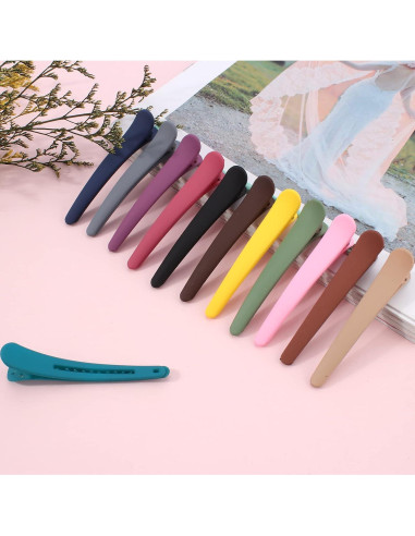 Clips para el Cabello YISSION 12 PCS Sin Marcas 7.87 cm
