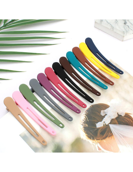 Clips para el Cabello YISSION 12 PCS Sin Marcas 7.87 cm