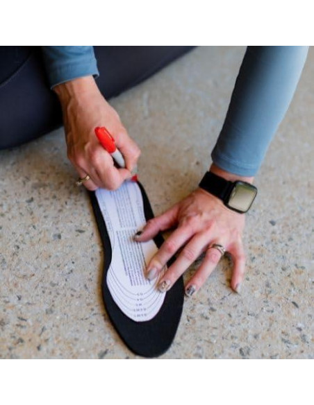 Plantillas delgadas y gruesas ThinLine para zapatos - Paquete doble