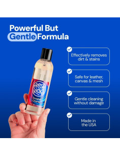 Kit de Limpieza de Zapatillas - Limpiador Espumoso y Cepillo 2