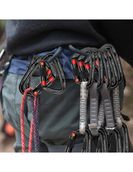 Clips Carabineros Automáticos Oupeng Sky 28KN 2PCS