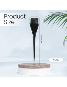 4 Brochas para Tinte de Cabello Aeaocvo, Aplicación Precisa 2