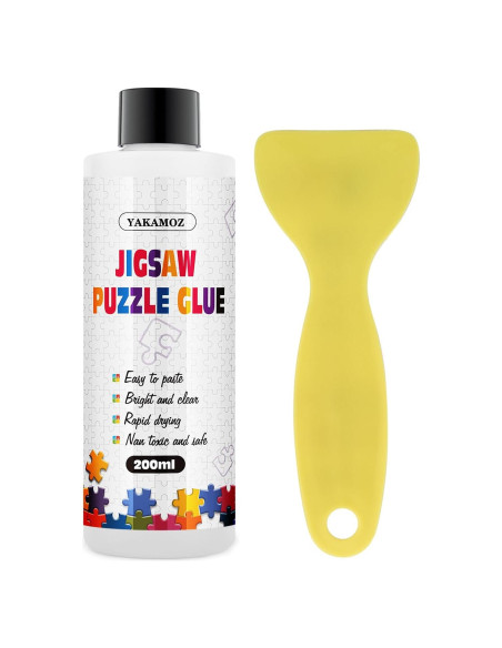 Pegamento para Rompecabezas YAKAMOZ 200ml Secado Rápido
