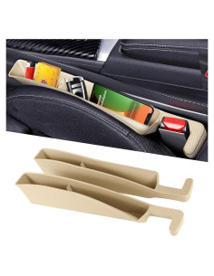 Organizador de Relleno Espacio Asientos Hbxdeco 2PCS Beige