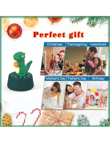 Paquete de 2 Temporizadores de Cocina ELE DEPI Dinosaurio Mecánico