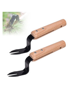 Elevador de Raíces para Desmalezar PUSKIU Acero Inoxidable 19.5cm