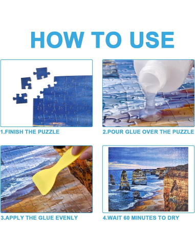 Pegamento para Rompecabezas YAKAMOZ 200ml Secado Rápido