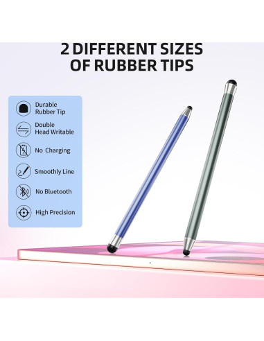Bolígrafo Stylus 2-en-1 Maylofi para Pantallas Táctiles - 10 Pcs