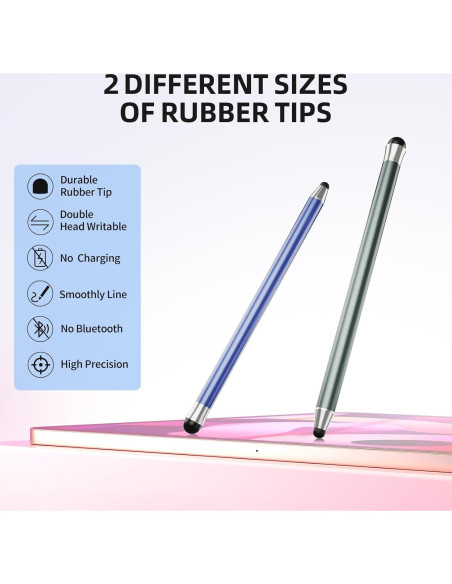 Bolígrafo Stylus 2-en-1 Maylofi para Pantallas Táctiles - 10 Pcs
