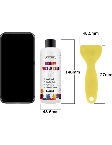 Pegamento para Rompecabezas YAKAMOZ 200ml Secado Rápido