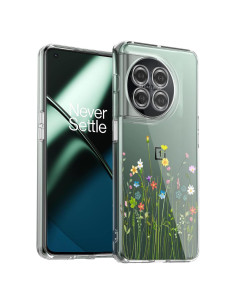 Funda Unov TPU Clara para OnePlus 11 5G 6.7" Ramo de Flores