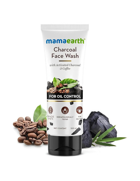 Jabón Facial Mamaearth Carbón Activado 100ml Piel Grasa Jabón Facial Mamaearth Carbón Activado 100ml Piel Grasa