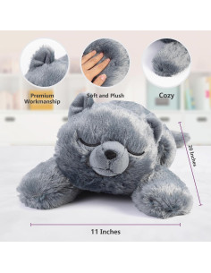 Gato de Peluche con Peso Cuddle Buds 50 cm 1.36 kg 2