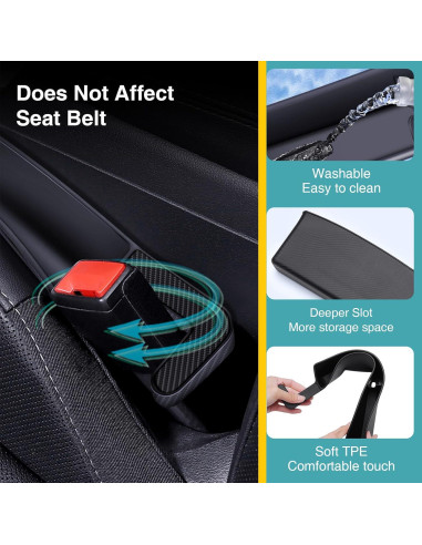 Organizador de Asiento de Coche ZYMBU CSFO607 - Negro