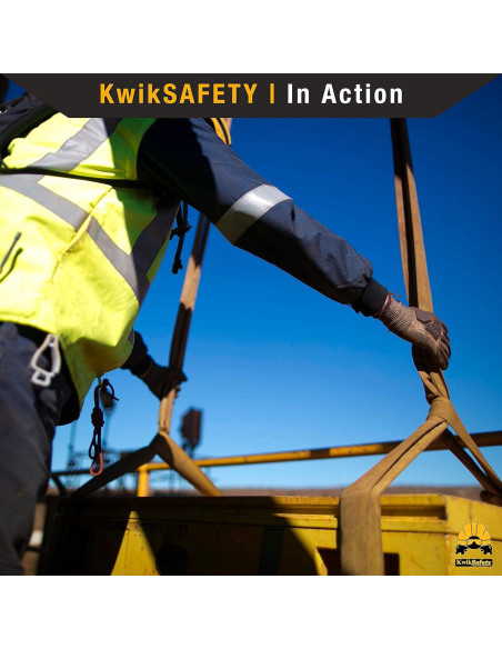 Eslinga de Elevación KwikSafety 2.54x4.88m 1451kg Poliester