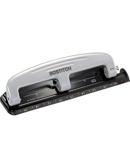 Perforadora Bostitch Office inPRESS 12 Metálica Negra