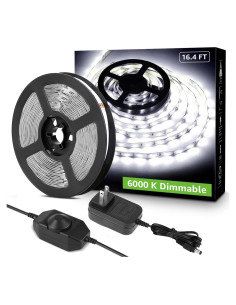 Tira LED Regulable Lepro 5m 300 LEDs 2835 6000K Blanco