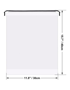 Paquete de 23 Bolsas Impermeables para Zapatos Inggix 30x40cm 2