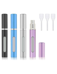 YOCASII 4 Piezas Atomizador de Perfume Reutilizable 8ml